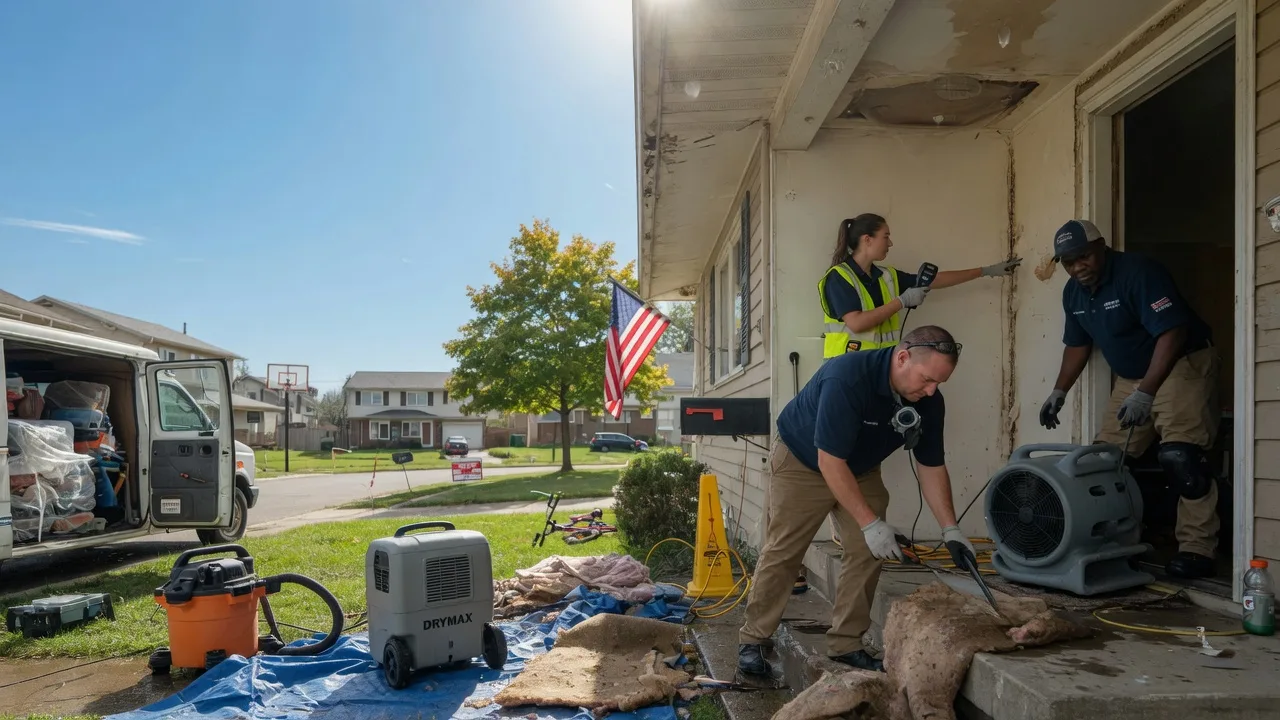 Water Damage Restoration in Massachusetts near me